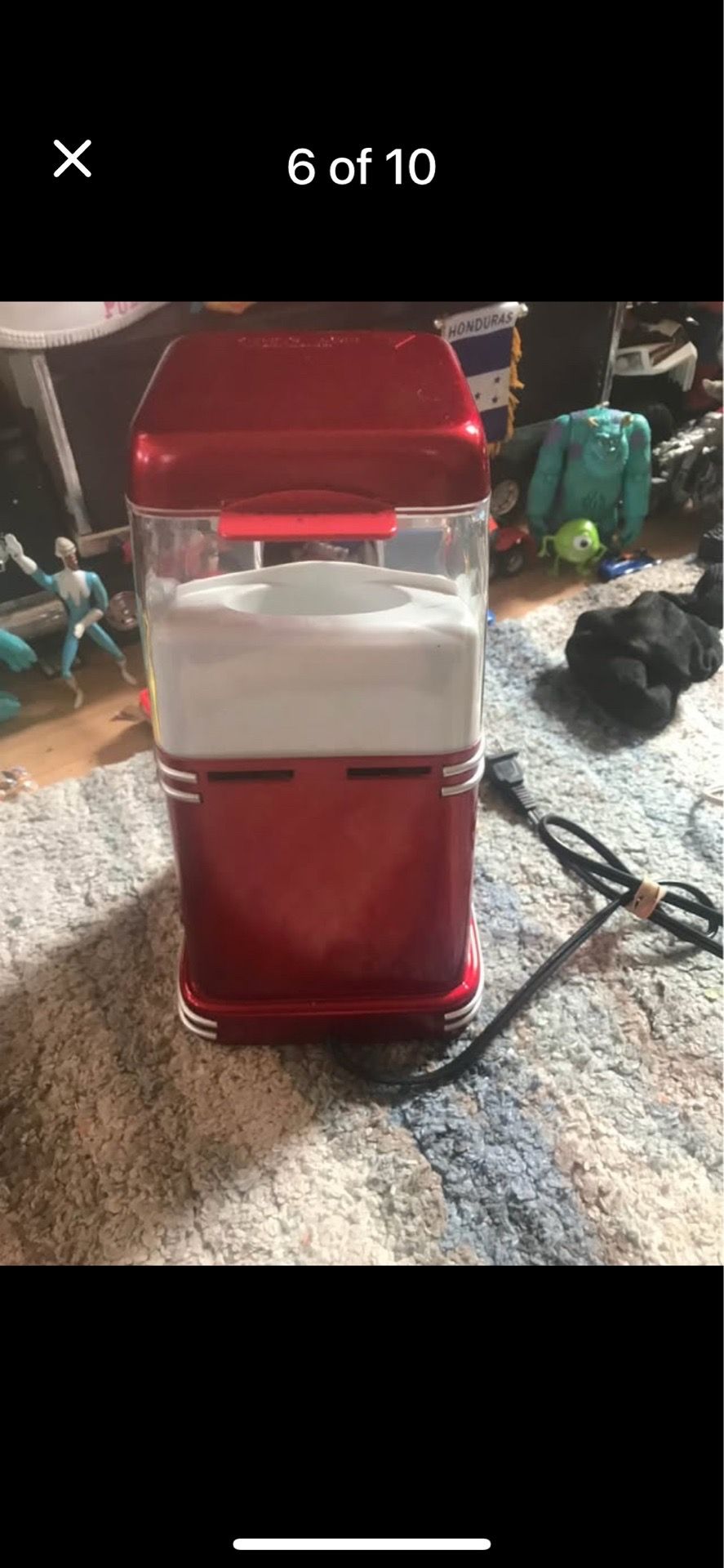 Nostalgia Retro hot air popcorn maker - photo 5