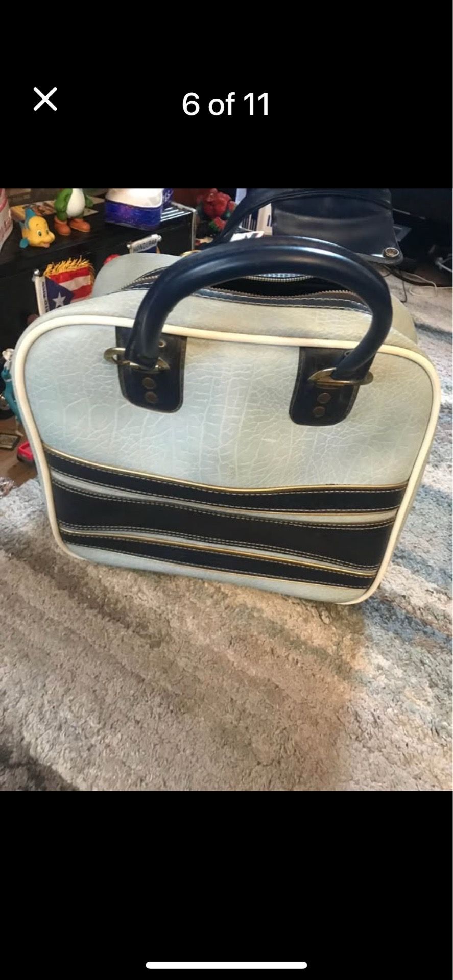 Bowling ball with carrying case and shoes combo - photo 4
