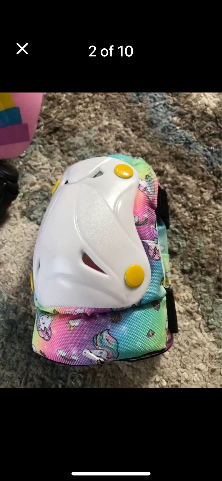 Girls Unicorn Bike Helmet with Pads - photo 3