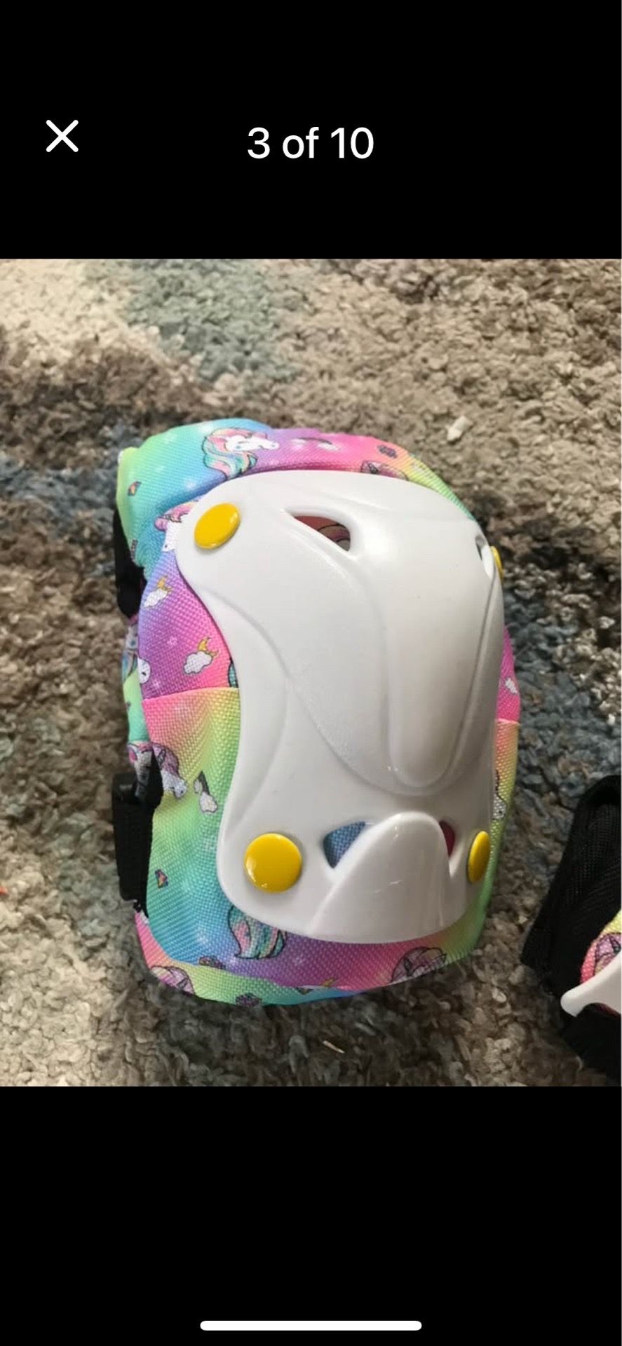 Girls Unicorn Bike Helmet with Pads - photo 4