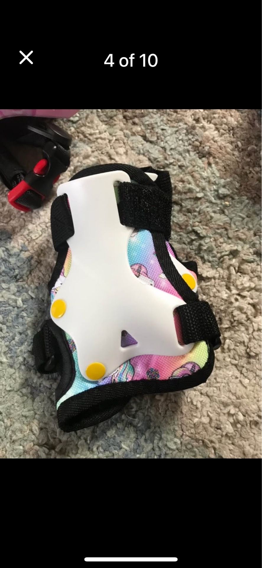Girls Unicorn Bike Helmet with Pads - photo 5