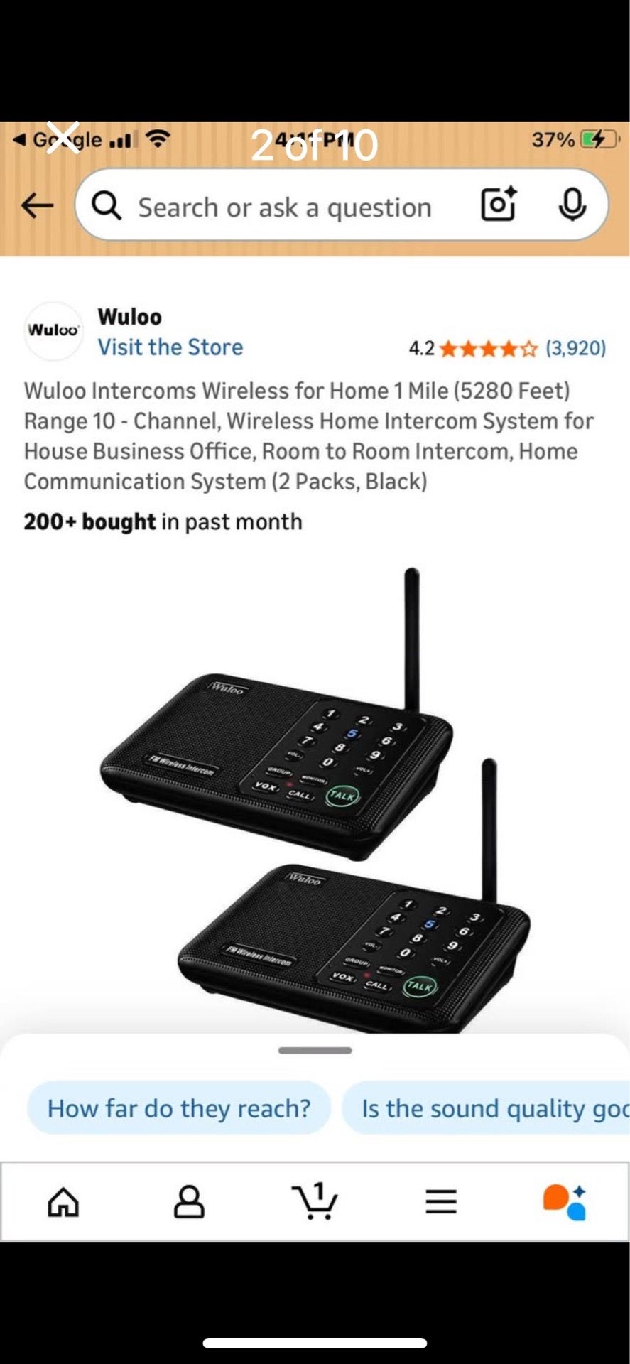 Wireless internet for home