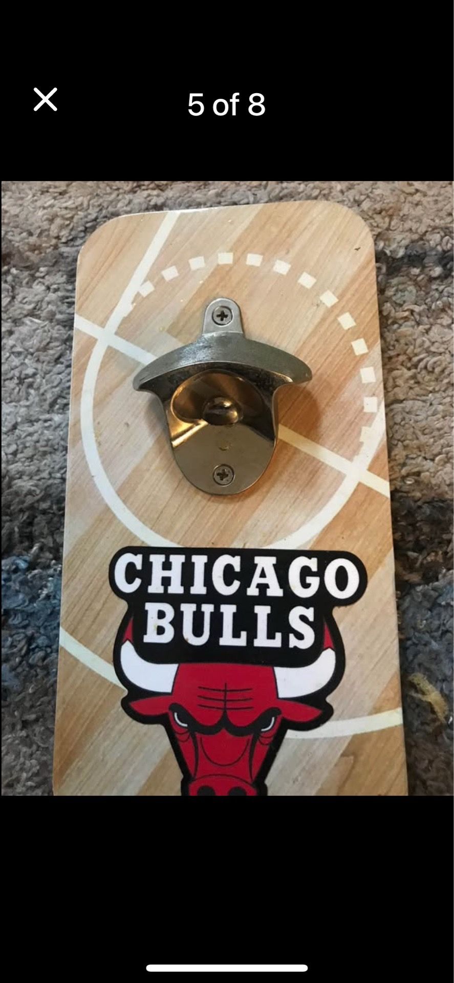 Chicago Bulls Magnetic Bottle Opener - photo 4