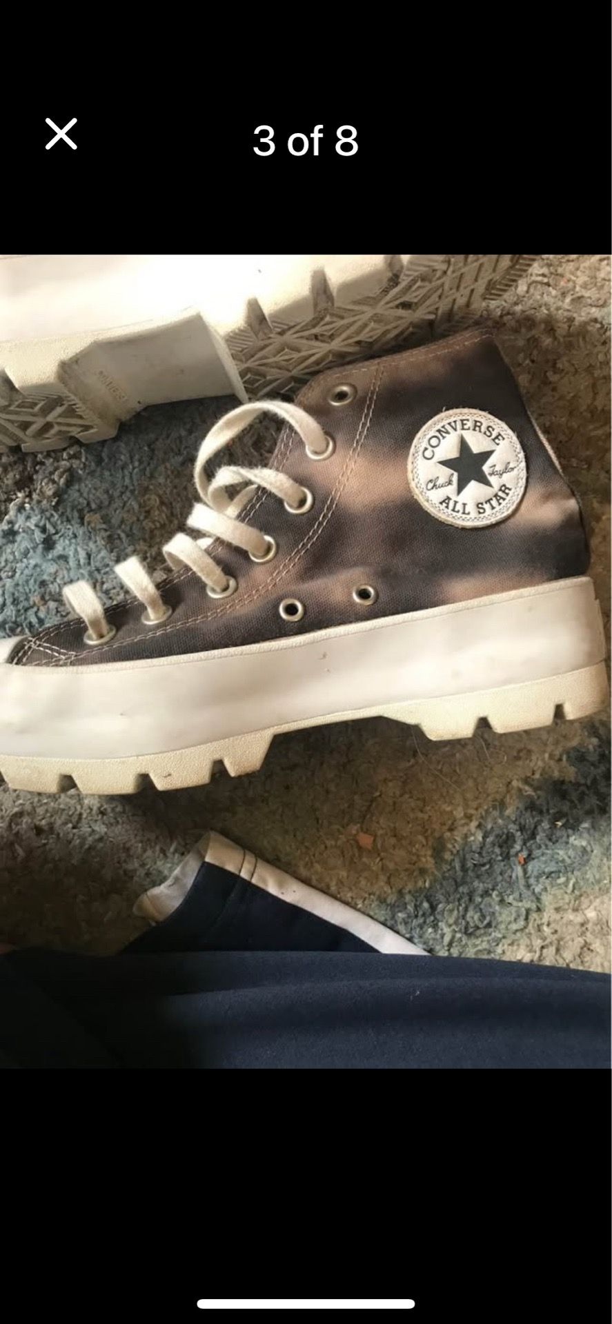 Converse All-Star Camouflage Platform High Tops - photo 2