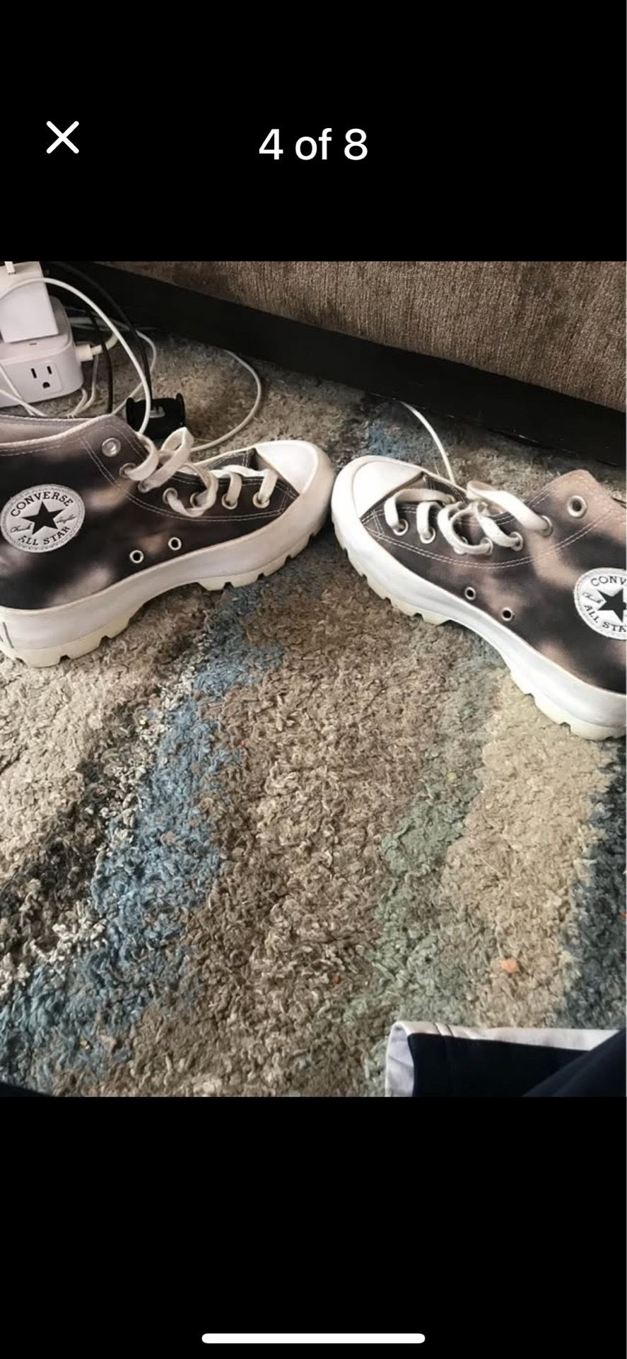 Converse All-Star Camouflage Platform High Tops - photo 3