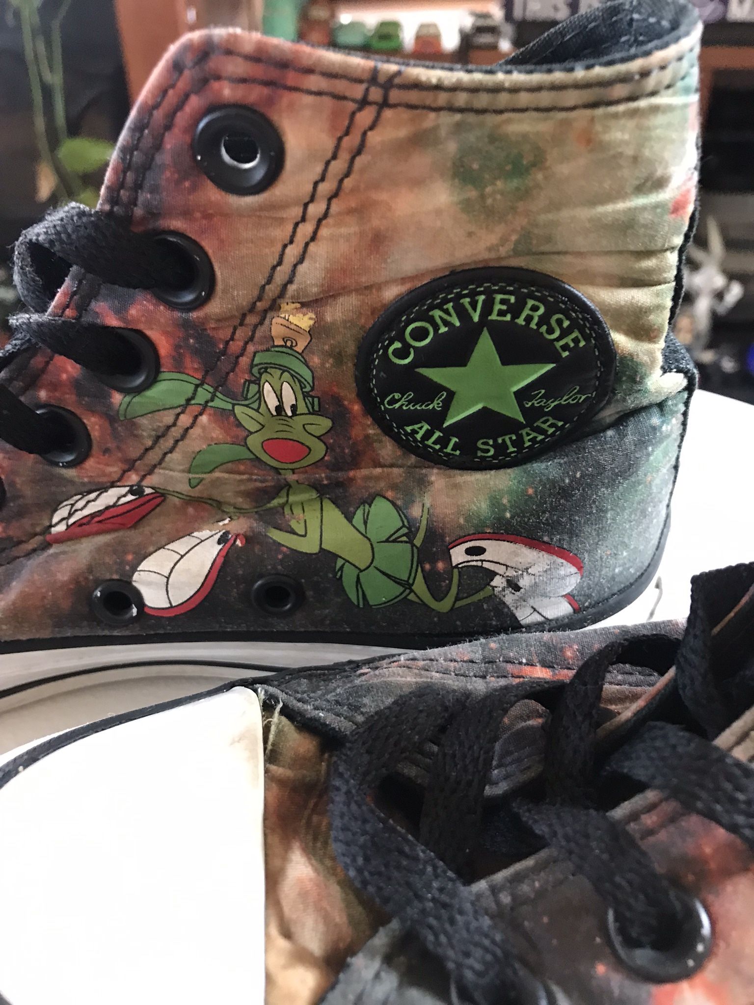 Converse All Star Marvin The Martian High Tops - photo 3