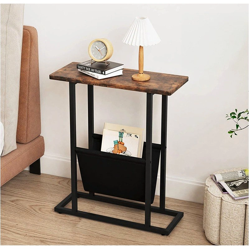 Pro Lite Narrow End Table w/ Magazine Holder - $43