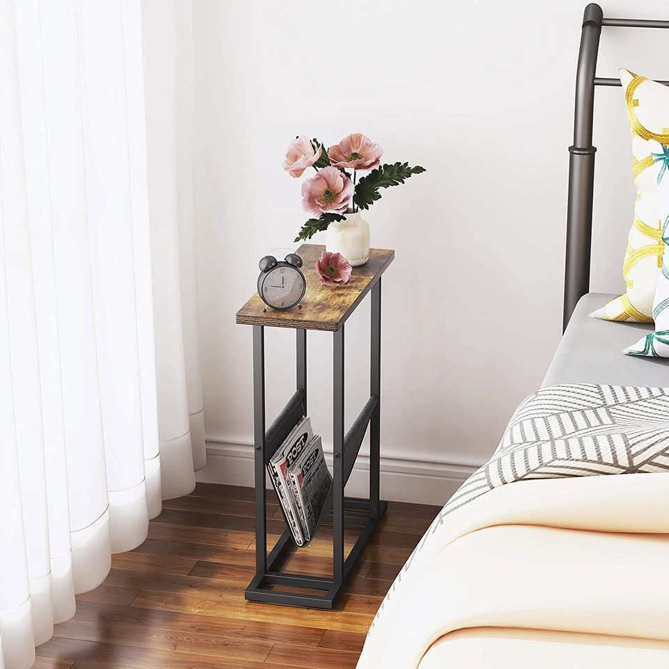 Pro Lite Narrow End Table w/ Magazine Holder - $43 - photo 2
