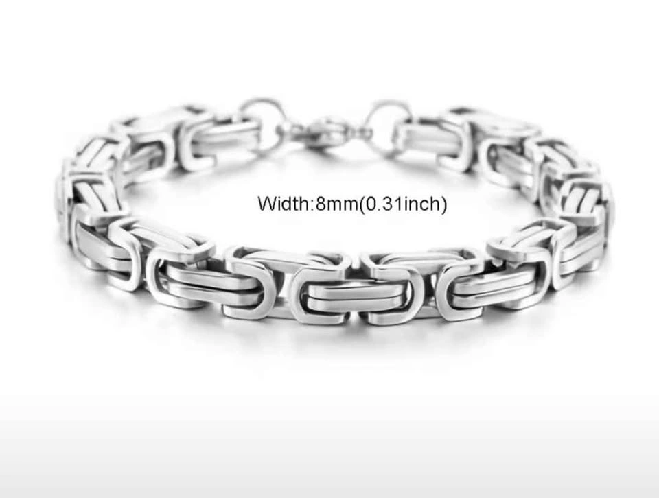 2pcs Emperor Stainless Steel Jewelry Set - photo 2