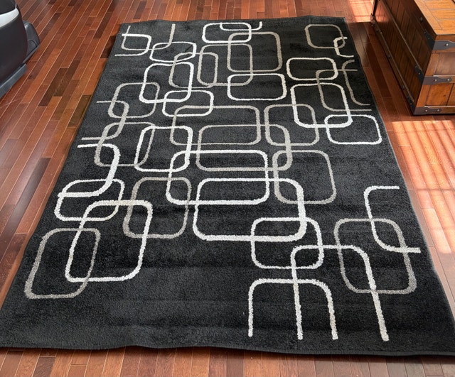 Black and Grey Area Rug