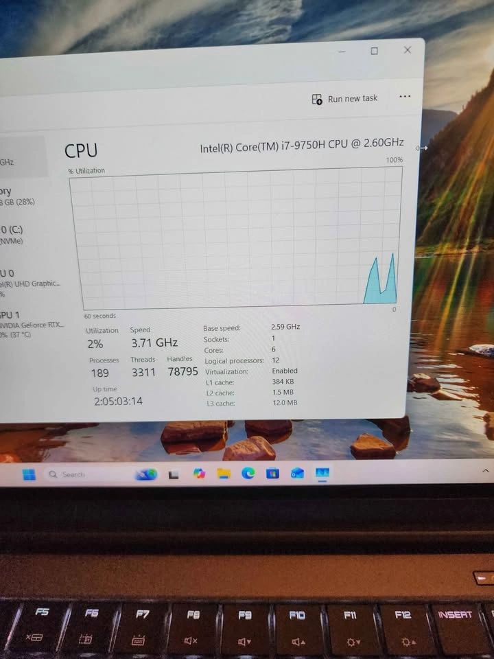 Intel Whitebook RTX 2070 Gaming Laptop i7 16GB RAM 500GB NVME SS - photo 2