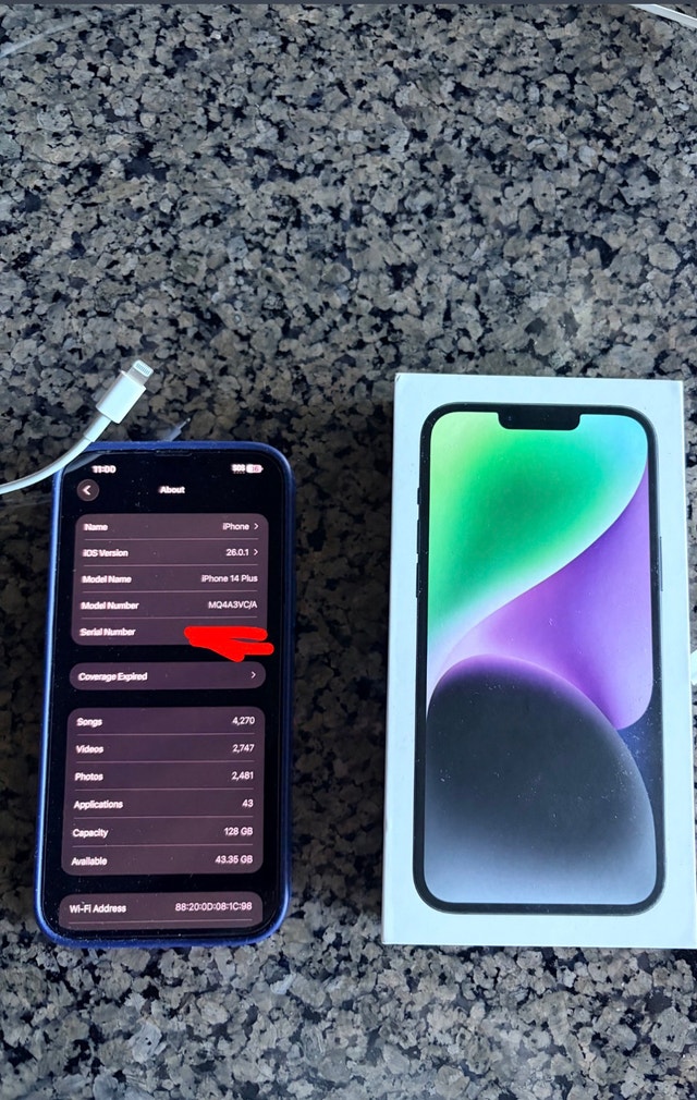Unlocked iPhone 14 Plus 128GB - New Condition