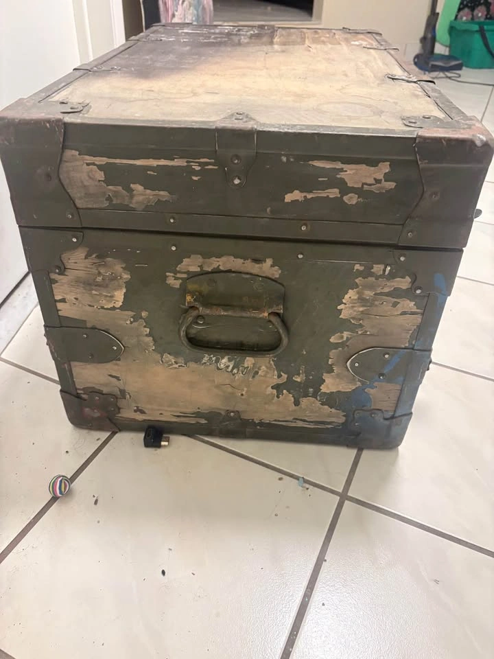 Ww2 ammo crate - photo 4