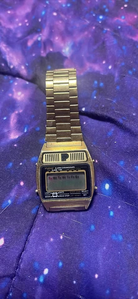 Pulsar Alarm Chronograph Digital Watch
