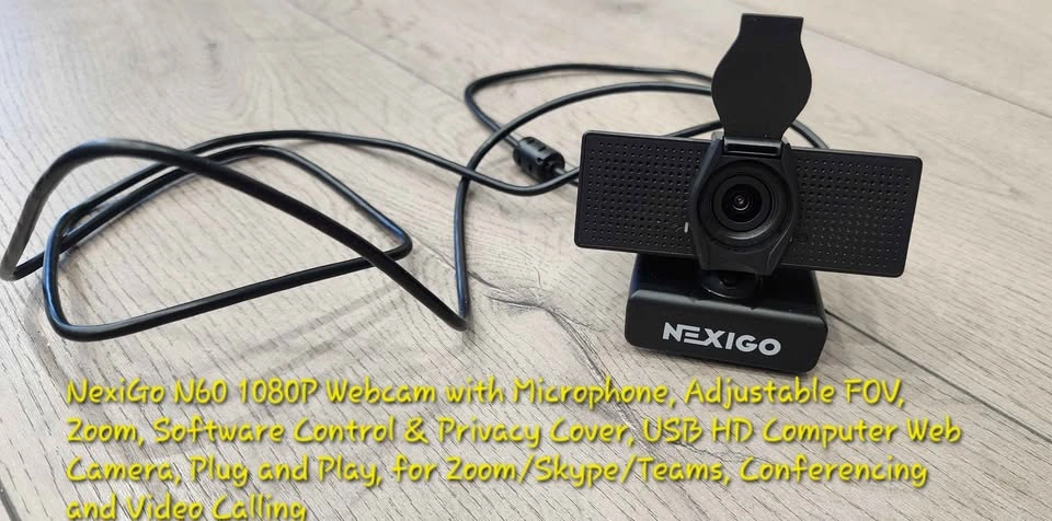NexiGo N60 1080p Webcam with Microphone - photo 5