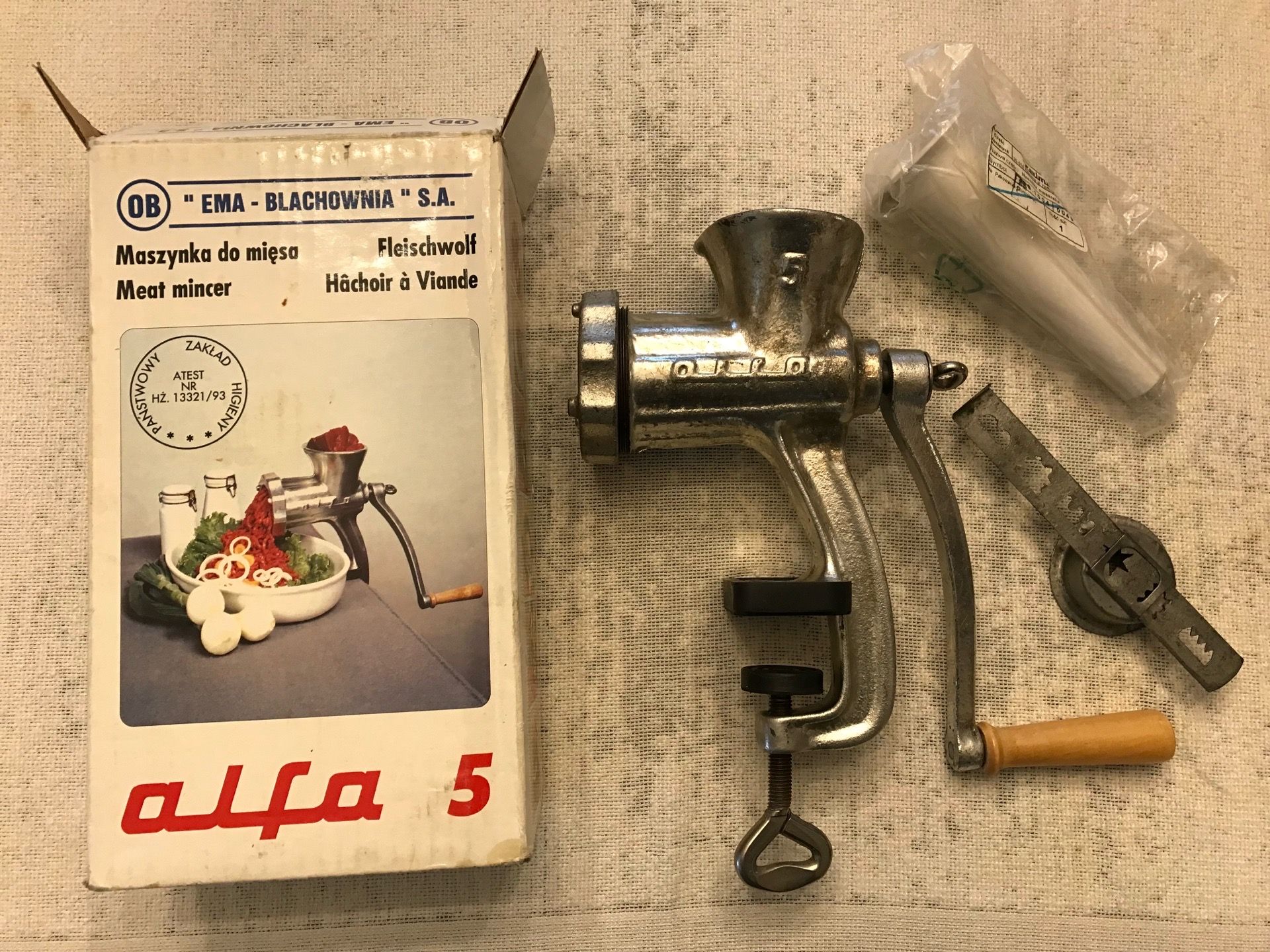 Manual Meat Grinder - ALFA 5 - photo 2