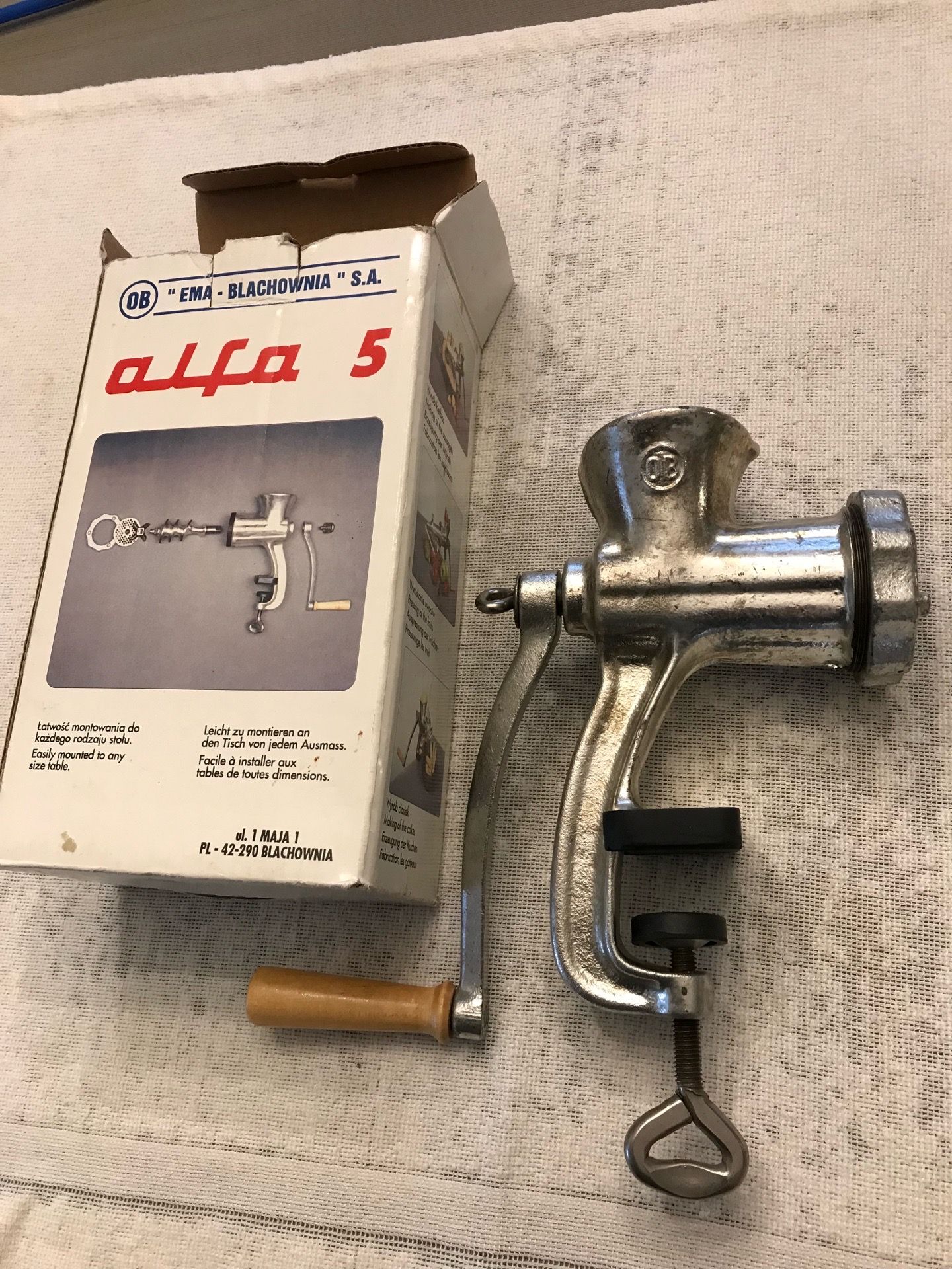 Manual Meat Grinder - ALFA 5 - photo 3