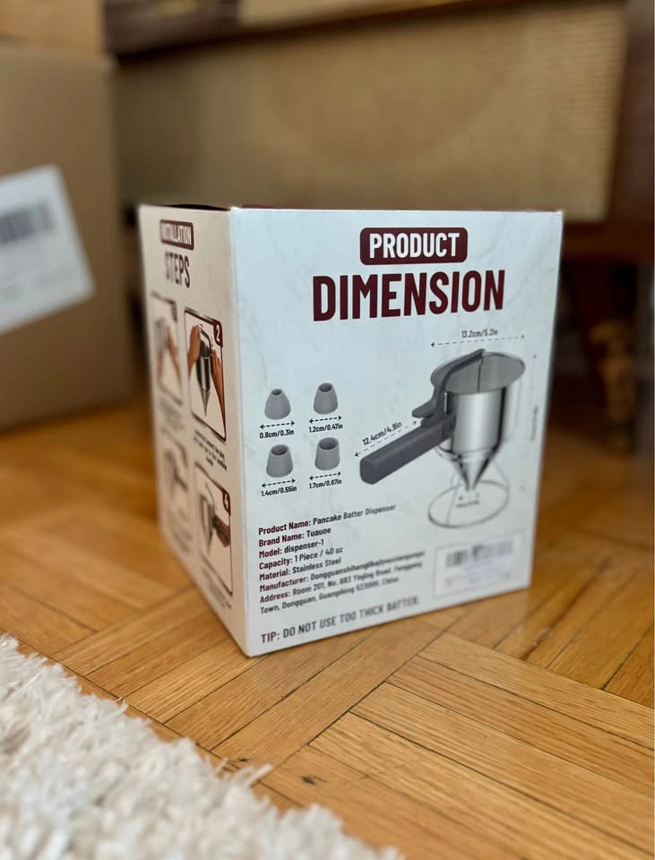 Stainless Steel Pancake Batter Dispenser - photo 5