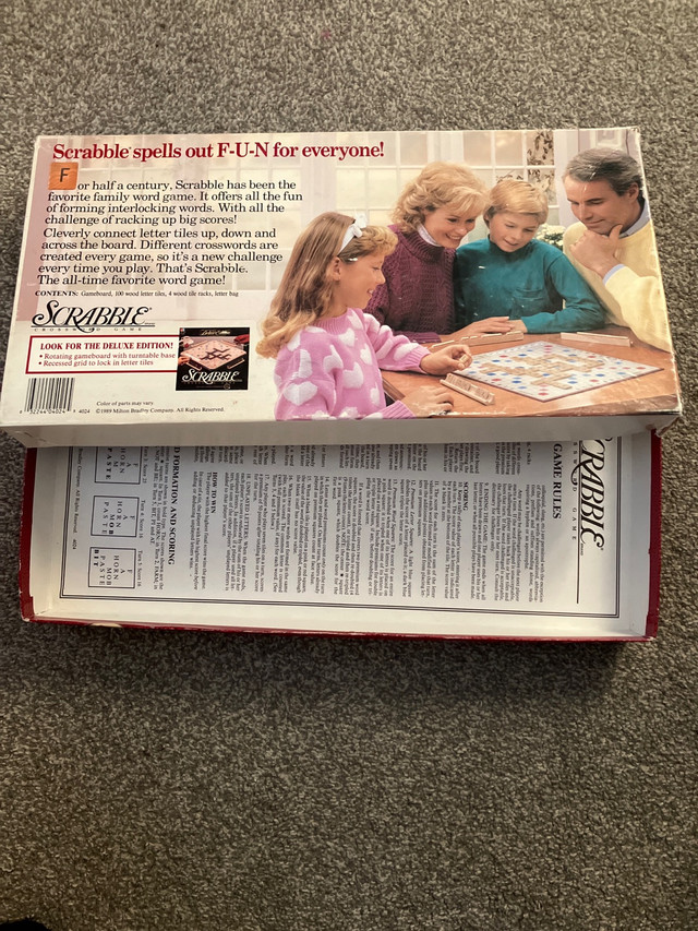 Scrabble box only - no game - photo 3