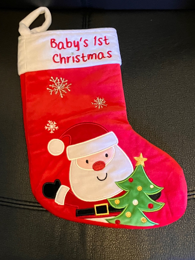 Baby’s first Christmas stocking