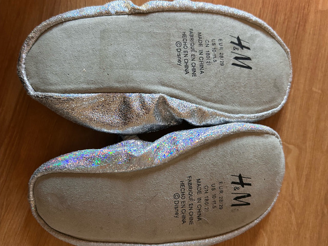 Frozen slippers girls size 10-11.5 - photo 4