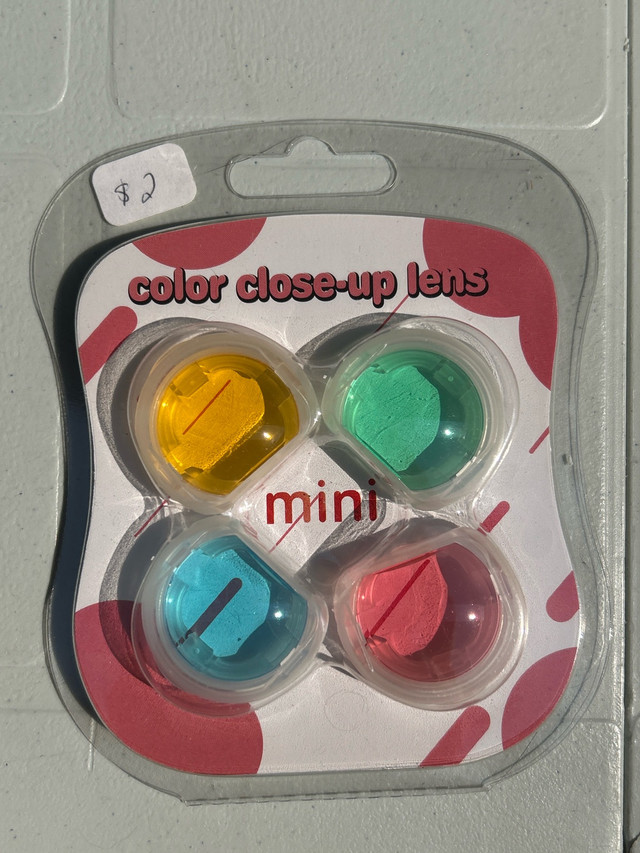 Instax mini colour lenses