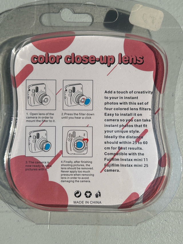 Instax mini colour lenses - photo 2