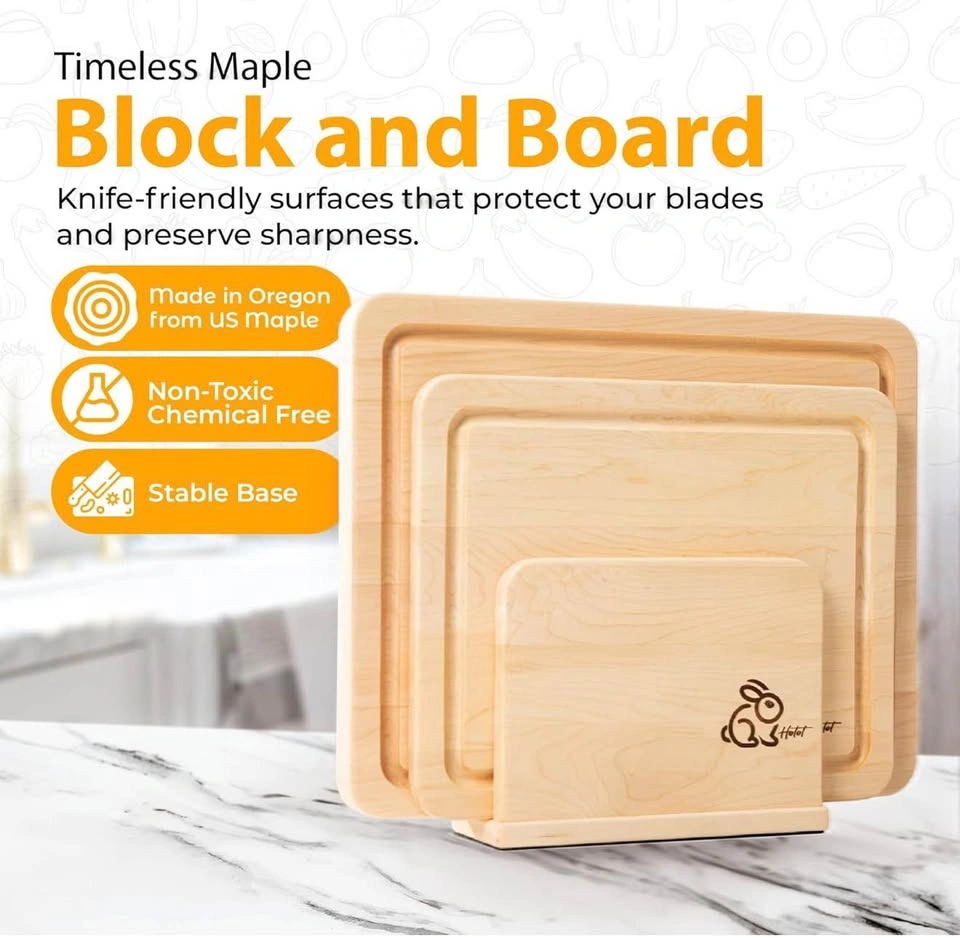 (New) Maple Wood Cutting Board and Chopping Block - photo 5