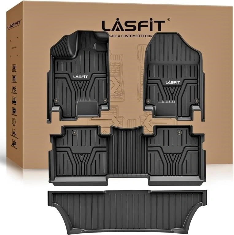 LASFIT Floor Mats for Honda Odyssey Van - 2018-2025