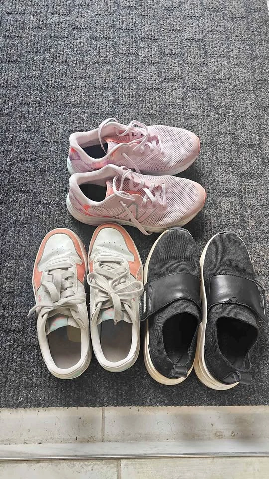 Gently used girls shoes - NB, MK, Puma