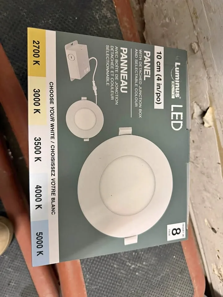 Pot lights - 10 count