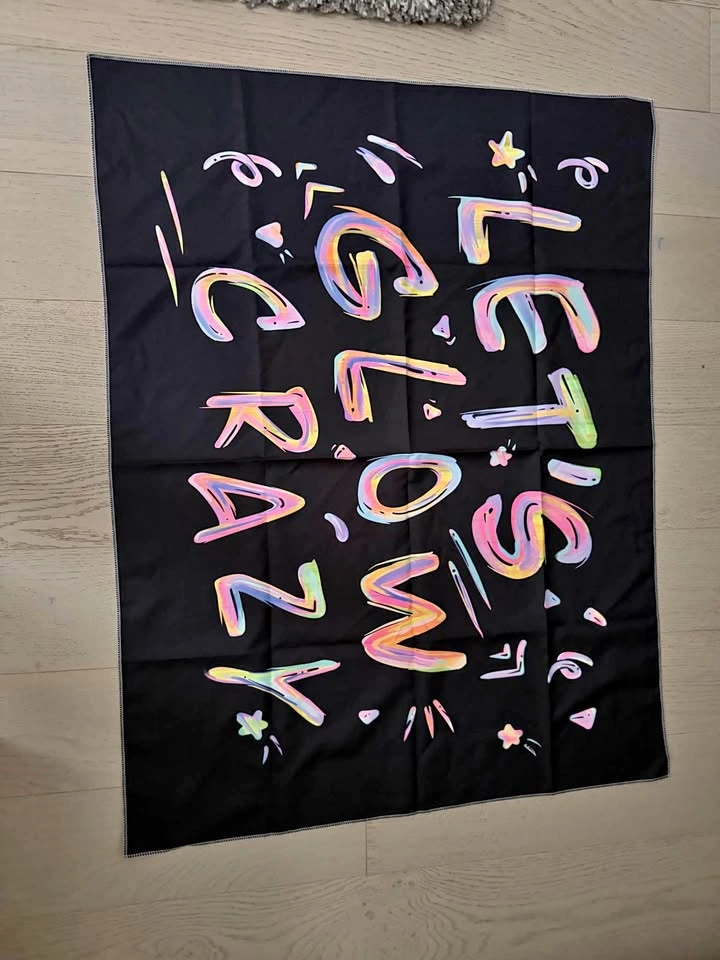 Glow Party Banner, Dots and Birthday Banner