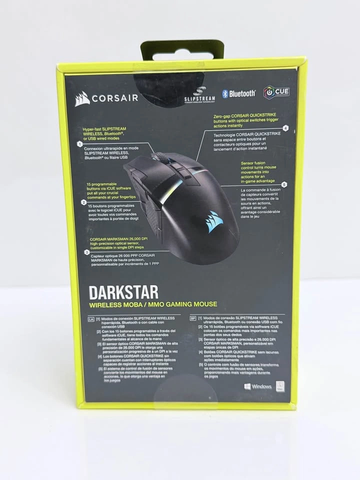 Corsair DARKSTAR Wireless RGB Gaming Mouse - photo 2