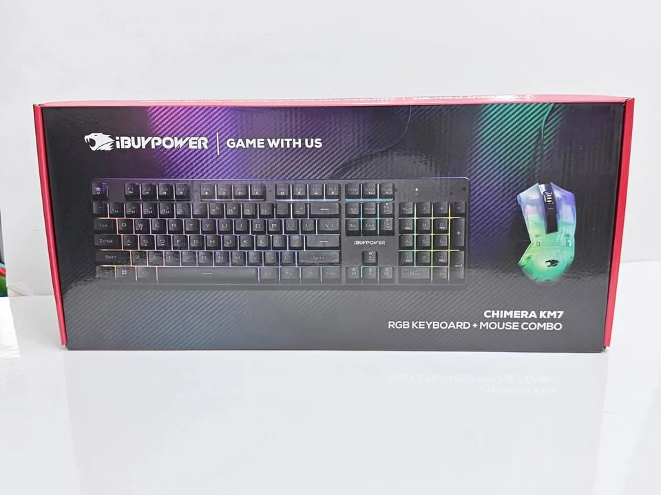 iBUYPOWER Chimera KM7 RGB Keyboard + Mouse Combo