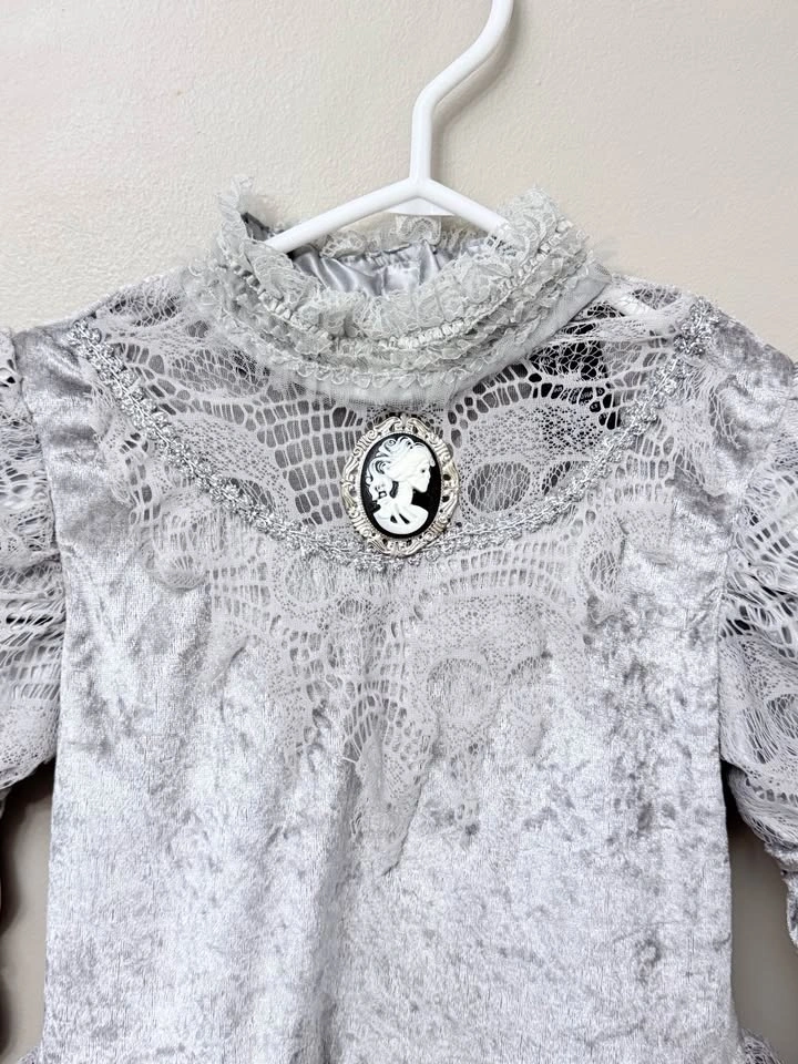 Girls Costume Victorian Ghost Dress 7-8 yrs old - photo 2