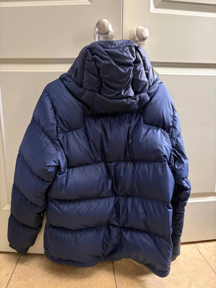Polo Ralph Lauren Down Puffer Jacket Navy Blue Men’s Medium Wint - photo 2