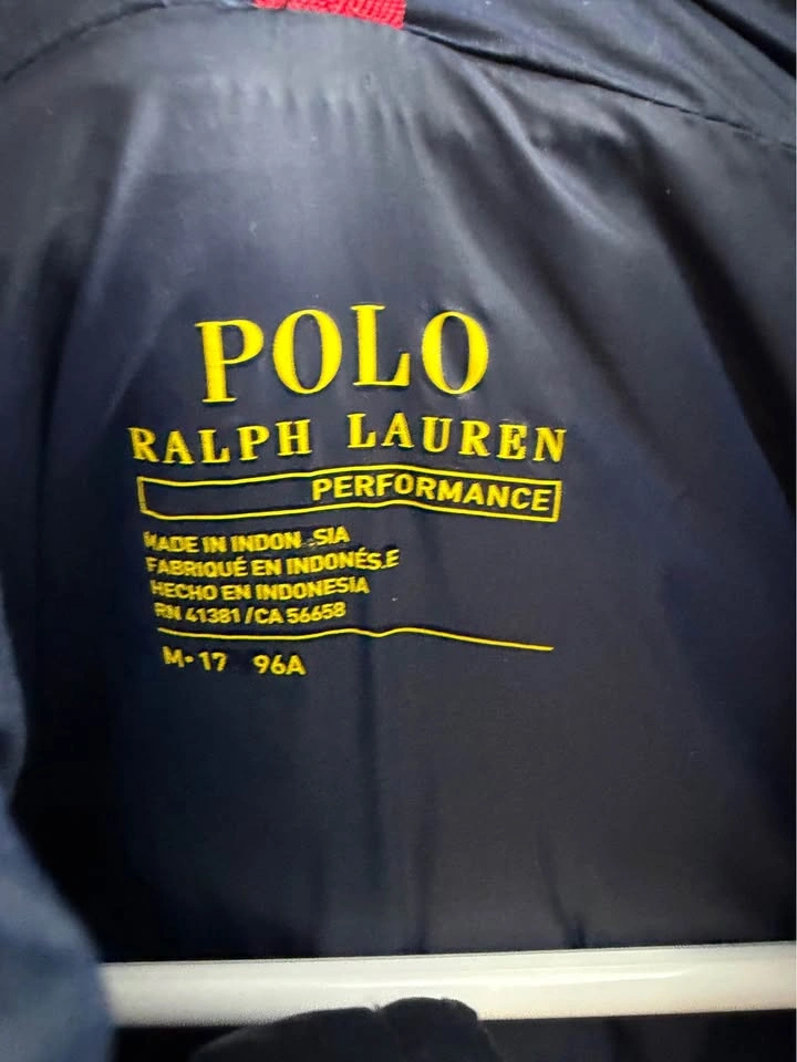 Polo Ralph Lauren Down Puffer Jacket Navy Blue Men’s Medium Wint - photo 4