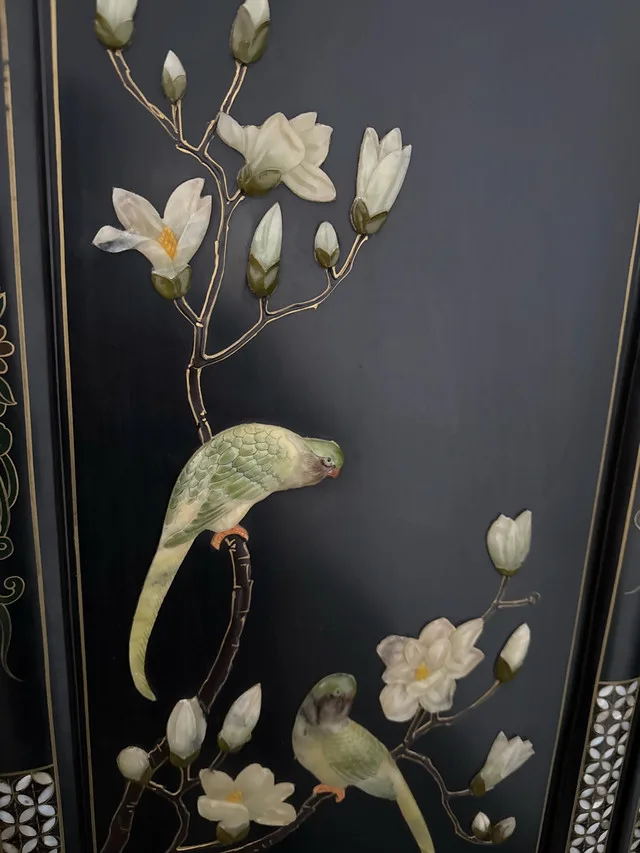 Asian style dividing screen / wall image indicator(2)