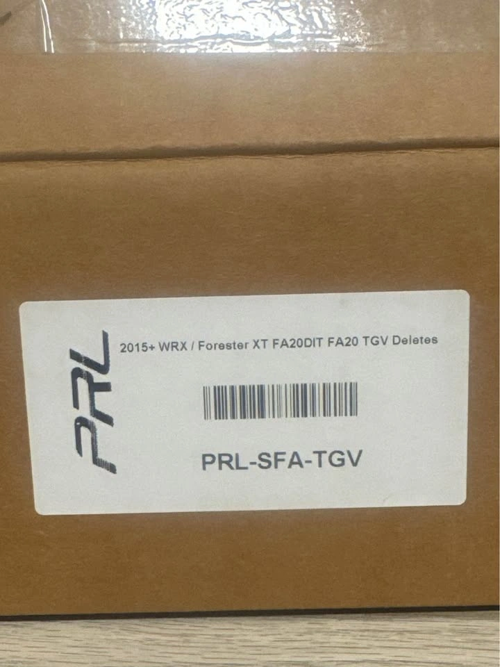 PRL TGV Deletes (PRL-SFA-TGV) – 2015+ WRX / FA20DIT – NEW - photo 2