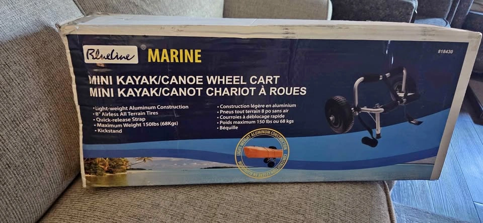 Blue line Marine Mini Kayak/Canoe Wheel Cart