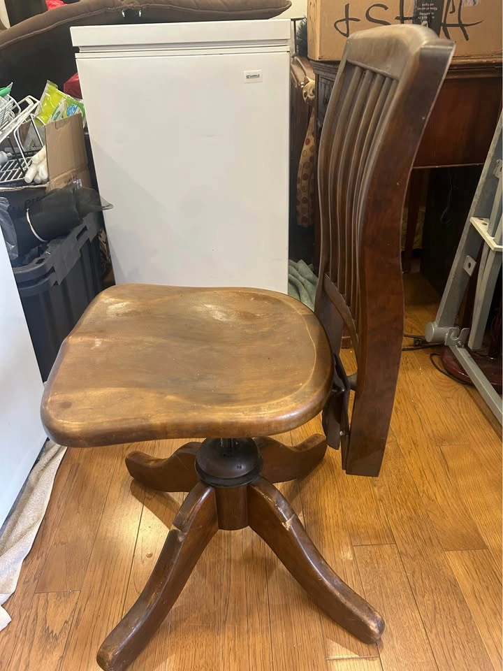 Vintage Bankers Chair - Office Specialty Swivel Desk Chair - 192 - photo 2