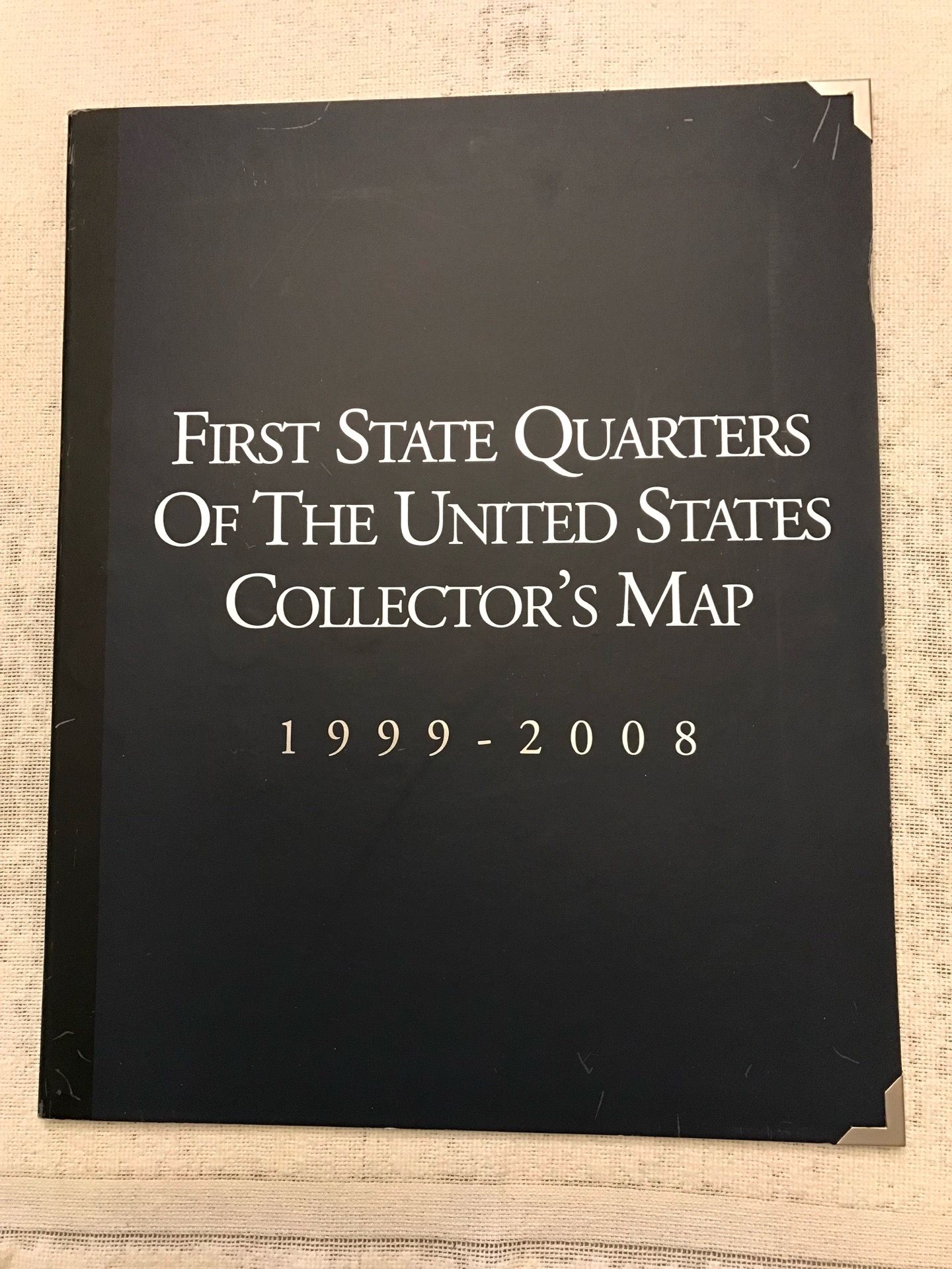 FIRST STATE QUARTERS OF THE USA COLLECTORS MAP 1999-2008 - photo 2
