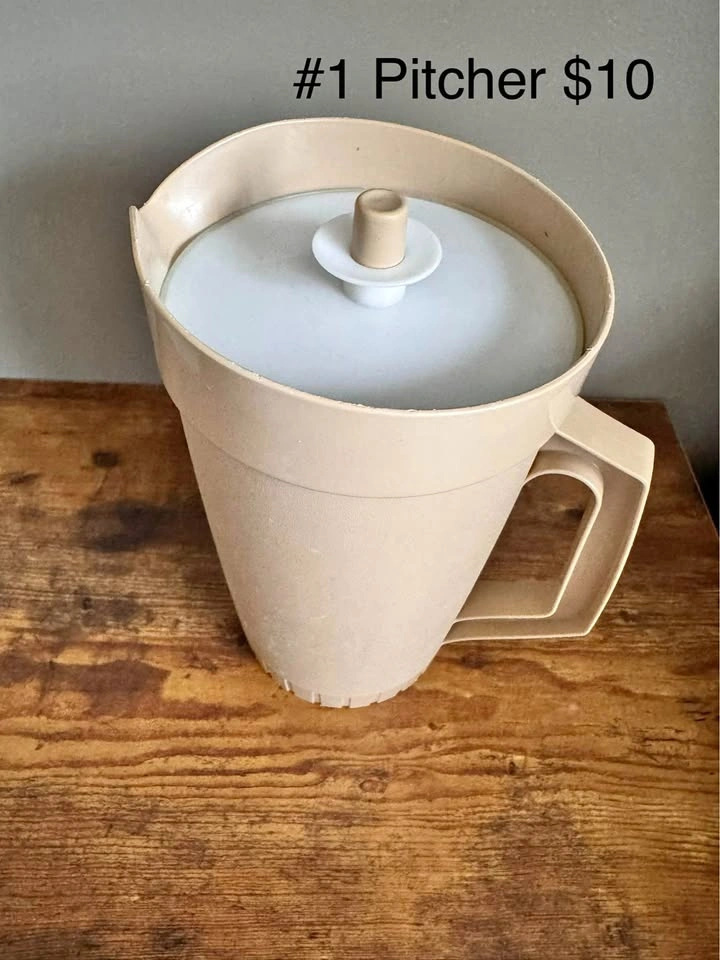 Vintage Tupperware Pitchers