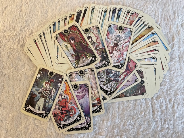 Mystical Manga Tarot Card Set - photo 3