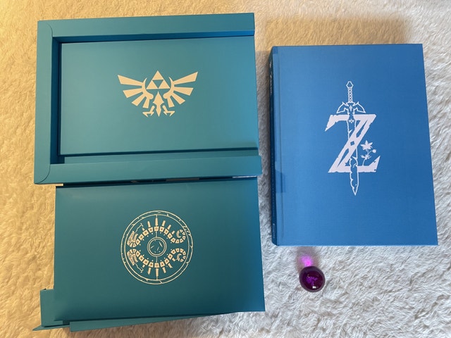 Legend of Zelda Breath of the Wild Champion Hero Edition Book - photo 2