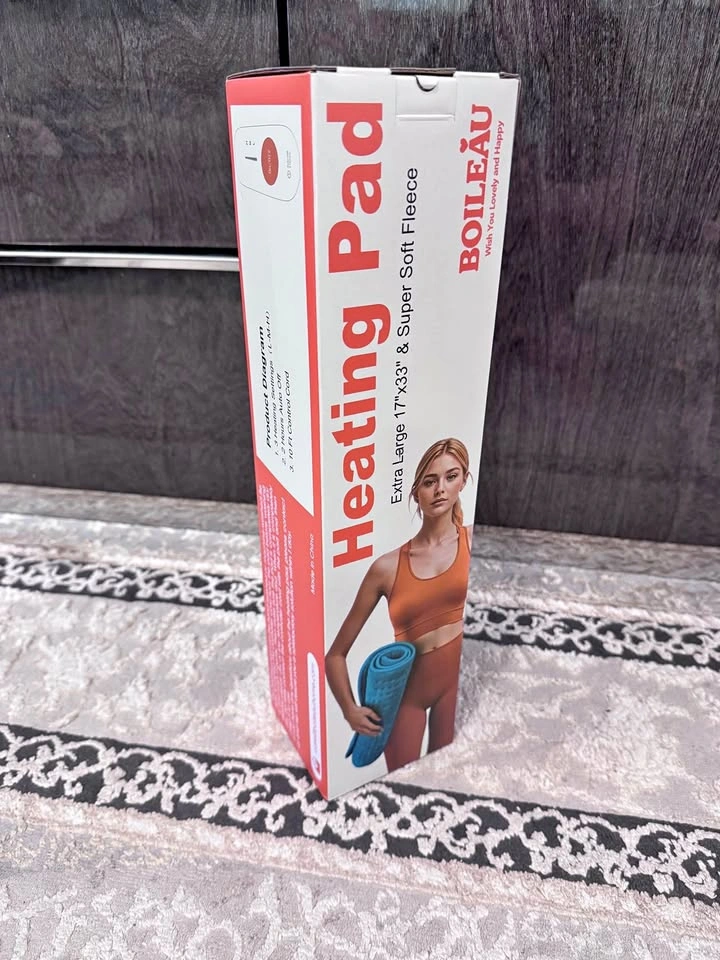 Brand New Extra Large Heating Pad! 🔥🧡