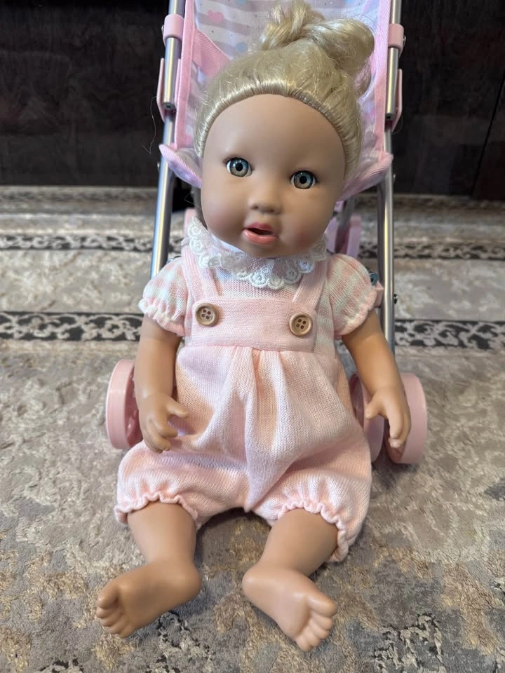 Brand New Baby Doll + Stroller Set (Adorable Pink!) 🎀👶 - photo 5