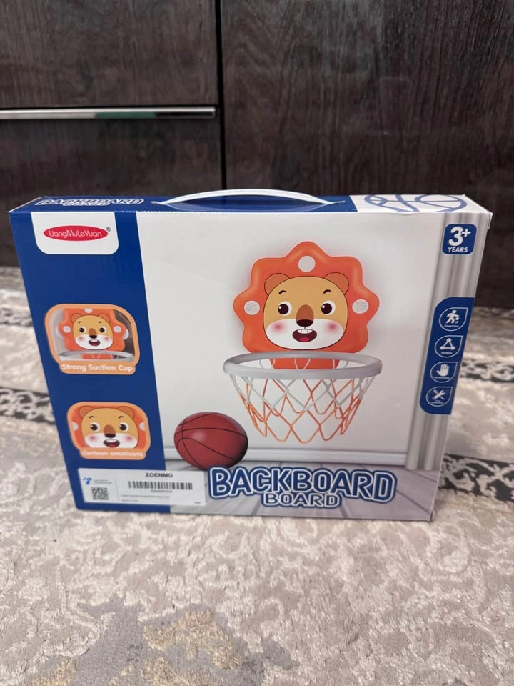 Brand New Kids Mini Basketball Hoop Set (Suction Cup Wall Mount) - photo 2