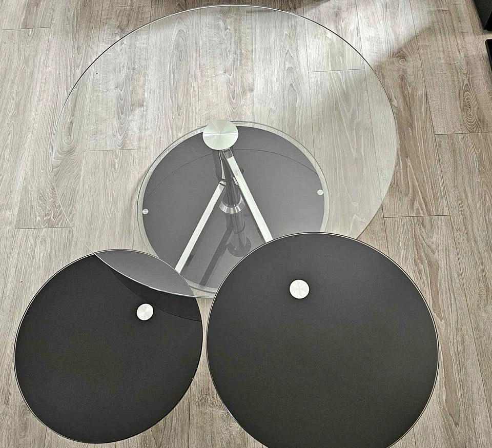 Modern Glass Top Coffee Table