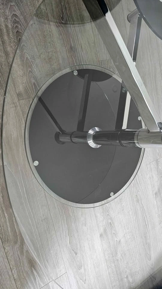 Modern Glass Top Coffee Table - photo 2
